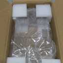 Face Towel Holder Box for Rectangular Face Wipes, Disposable Facial Towels Container, Clear