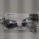 Amazon Basics Unisex Swim Goggles (Silver)
