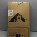 Never Rust Plastic Dog Door, Large Doggy Door for Interior and Exterior Doors, Doggie Door with Double Magnetic Flaps, Closing Panel, Telescoping Tunnel, Pet Door for Pets Up to 100lb, White