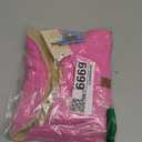 Queenmore Dog Winter Coat - Fleece Jacket, Waterproof Cold Weather Dog Clothes, Thick Warm Cotton Padding, Easy On Storage Pockets (Pink, Small)