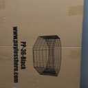 BestPet Dog Pen Extra Large Indoor Outdoor Dog Fence Playpen Heavy Duty 8 Panels 40 Inches Exercise Pen Dog Crate Cage Kennel Black