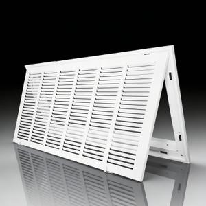 Steel Return Air Filter Grille,Return Vent Cover for Wall or Ceiling [Duct Opening Size] Removable Face/Door for 1 Inch Filters (30"W x 12"H Duct Opening)