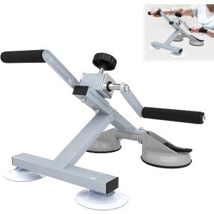 Upgraded Arm Bike for Rehabilitation Exercise Equipment for The Elderly, Designed for Arm and Shoulder, Adjustable Resistance, Lever Arm Direction and Length, 4 Suction Cups, Grey, Home Use