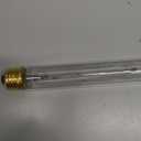 Decoaui E26 T10 12 Inch Long Tubular LED Edison Bulbs, 6W(60W Eqv) 120V, 2500K Warm White, Dimmable, Spiral Filament, Amber Glass, One Ft Long Lighting Tube, Vintage Decorative Bulbs