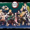 Demon Slayer - Lineup Wall Poster, 34L" x 22.4W", Unframed Version