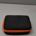 Case Compatible with WARWOLF/for Skight/for LOLSSA/for Teffim/for Hafuloky/for Frarome Tire Inflator Portable Air Compressor, Car Air Pump Storage Holder for Air Tube & Accessories (Box Only) - Black