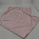 Velvet Throw Pillow Covers, Set of 2, 20x20 Decorative Square Pillows Home Decor, Soft Accent Cases, Silky Machine Washable Pillowcases for Sofa, Couch, Bedroom, Living Room, Petal Pink