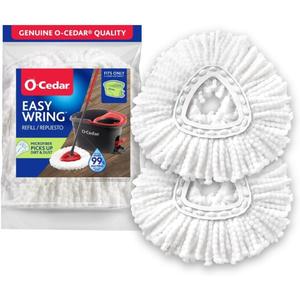 O-Cedar EasyWring Spin Mop Head Refill (Pack of 2)