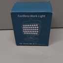 Cordless LED Work Light for Makita 18v Battery, Portable Flood Lights 80W Spotlight Compact Lighting 8000LM With Type C & USB Fast Charging for Camping, Hiking, Fishing,Power Failure,Job Site,Workshop (Green)