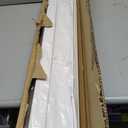 DEZ FURNISHINGS Cordless 2" Faux Wood Blind, 46" W x 48" H, White