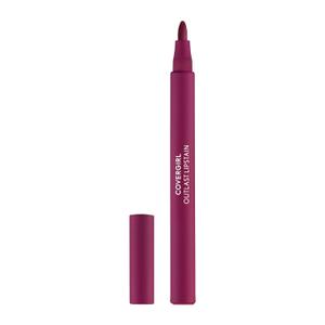 Covergirl Outlast Lipstain, 60 Plum Berry, Smooth Application, Precise Pen-Like Tip, Transfer-Proof, Satin Stained Finish, Vegan Formula, 0.06oz
