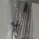 Adjustable Garden Rake, Heavy Duty 34 to 67 Inch Expandable Leaf Rake with 7-14 inch Wide Head, Shrubs, Yard, Garden Beds, Professional Landscaping Tools