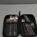 Professional Makeup Brushes BS-MALL With Travel Case - Kabuki Brush Eyeshadow Brush, Concealer Brush, Blush Brush Bronzer & Foundation Brush 20 Pcs, Labeled Daily Use & Versatile Occasions Gift Box