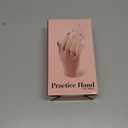 Nail Trainning Practice Hand with Clamp, Acrylic Nail Technician Manicure Supply, False Fake Hands for Nail Manicure, Best Manicure DIY Print Practice Tool (1 Count (Pack of 1))