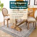 Istana 5 x 7 Area Rugs - Pale Rose Beige Area Rug - Kid & Pet Friendly Area Rug Boho for Living Room - Non-Shedding & Foldable Rug for Dining Room - Eco-Friendly Materials for 5x7 Area Rugs Boho