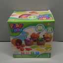 JOYIN Learning Toys Play Food Set for Toddlers, Cutting Food for Preschool Activities, Play Kitchen Accessories, Educational Toys, Color Sorting Set for Boys & Girls, Easter Basket Stuffers