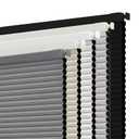 SUNOFF Cordless No Drill Blackout Cellular Shades, 33" W x 48" H, Grey