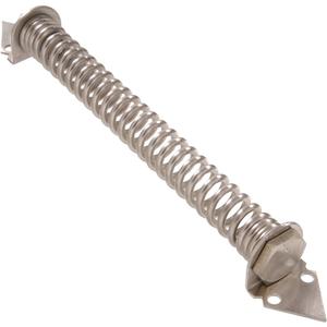 Hardware Essentials 851838 Stainless Steel Self-Closing Gate Spring, Adjustable Tension, 12 Inch