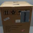 Fontaines Luxury Towel Warmer for Bathroom, Spa - Large Heated Thermal Bucket, Wood Handle, Safe Auto Shut Off, Fits Up to Two Large 40x70 Oversized Towels or Robes - White