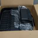 Dish Drying Rack  Expandable Dish Rack for Kitchen Counter, Stainless Steel Dish Drainer with Utensil Holder, Black