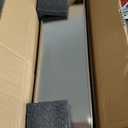 XXXL Stainless Steel Cat Litter Box, 28" L x 19.7" W x 12" H Extra Large Semi Enclosed Removable Metal Litter Tray with High Sided Enclosure, Scoop, Anti-Leakage, Non-Sticky, Easy Cleaning