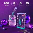 Alani Nu COSMIC STARDUST, Energy Sticks Drink Powder, 200mg Caffeine, Pre Workout Performance with Antioxidants, On-The-Go Drink Mix, Biotin, B Vitamins, Zero Sugar, 5 Calories, 10 Pack (EXP 08/01/26)