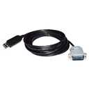 FT232RL USB to DB15 15-Pin Male Serial Cable, 1.8m for YOKOGAWA Servo Drives, RS232 Communication and PC Programming Cable