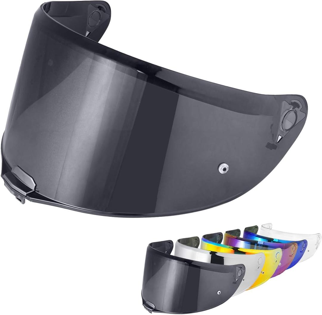 Helmet Visor Shield For VECTOR II For Citation II Full Face Motorcycle Helmet Accessories Replacement(Black)
