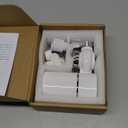 Vortopt Advanced Sink Faucet Filter, NSF Certified Faucet Installation System, 400 Gallon Capacity, Can Reduce 99% Chlorine and Odors, with 1 Water FilterT1-White