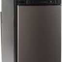 Norcold N3150AGL 3.7 cu. ft. 2 Door Refrigerator (3-Way AC/LP Euro, Left Hand Door Auto LCD Control Grey Doors)