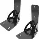 Awning Bracket Replaces 813402 50mm Wide 8mm Pre-drilled Holes Awning Bracket with Gusset - Pair