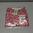 AUSELILY Women's Summer Dress Sleeveless Floral Mini Dresses with Pockets Bohemian Dress 2025 New (Red, L)