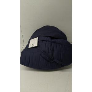 1 Comforter 92"L x 96" W and 2 Shams 20"L x 26"W, Navy