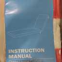 Crestlive Outdoor Chaise Lounge Cushions, 3 Years Fade Resistant Water Resistant Lounge Chair Cushion, 72''L x 21''W, Set of 2, Red Cabana Stripe