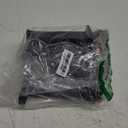 Adjustable Height Bed Support Legs (6.5"-11") - Heavy Duty Center Support for Bed Frame with Wider Base, Under Bed Replacement Legs Kit for Wood Slats/Furniture, Black Plastic Legs (4 PCS)