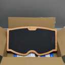 StrongTek Ergonomic Wood Foot Rest for Enhanced Circulation & Comfort, 350lbs Capacity, Rocker Balance Board for Standing Desks, Non-Slip, No Assembly, 18" Wide - Ideal for Office/Home