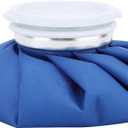 Ice Bag, Reusable Hot Pack Compress Ice and Hot Water Waterproof Bag for Knee Pain Sports Relief Fever Reduce (6 pulgadas)