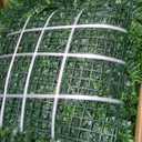 20"x20" (12P), Artificial Greenery Grass Wall Backdrop, UV-Anti | Faux Green Boxwood Panel for Patio Balcony Privacy, Green Hedge Ivy Fence Covering Privacy, Garden, Backyard Wall Home Decor