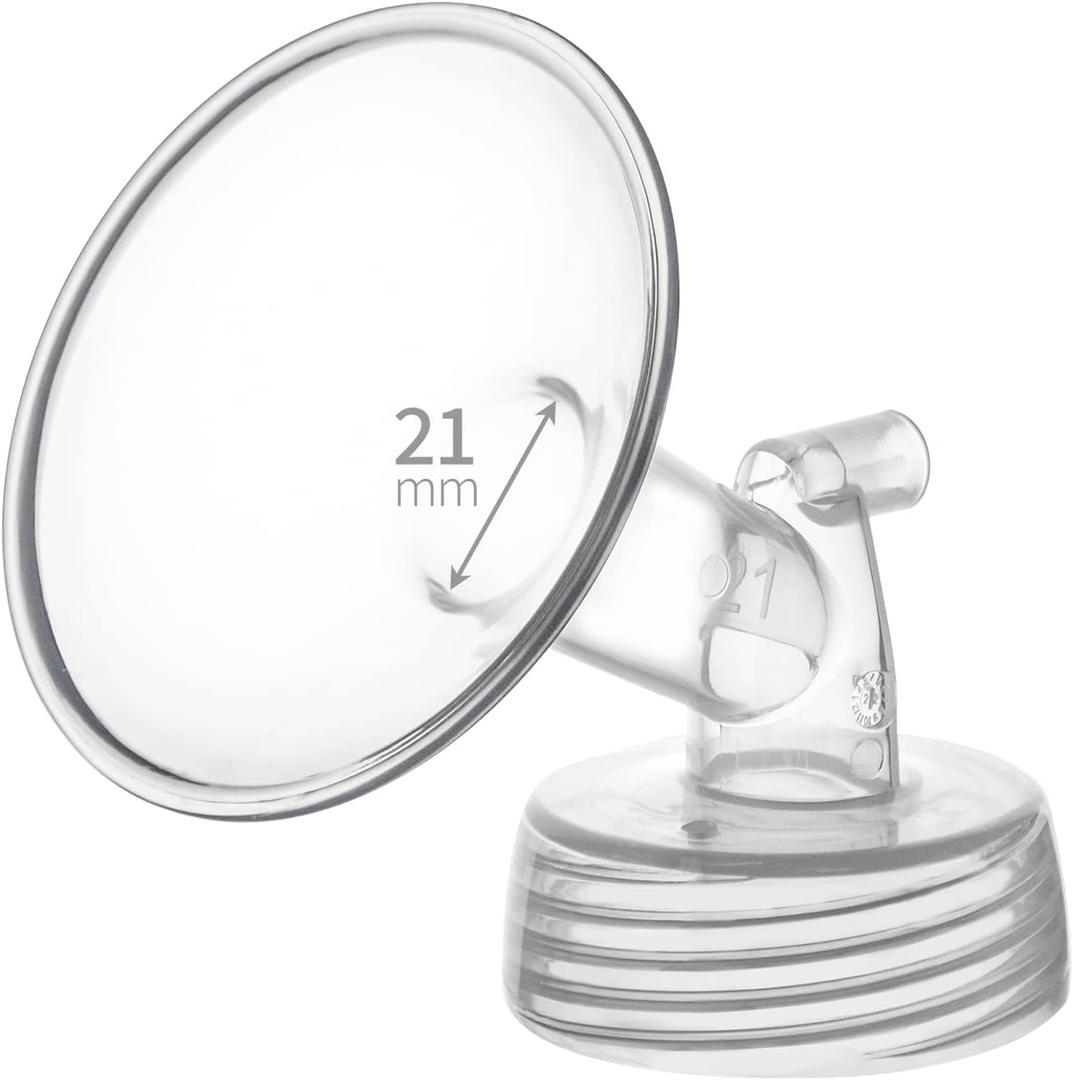 21mm 1 pc Flange Compatible with Spectra S2 S1 9 Plus Ameda MYA Motif Luna Breastpumps Replacement to Pump Parts and Flange. Compatible with Spectra Parts/Accessories
