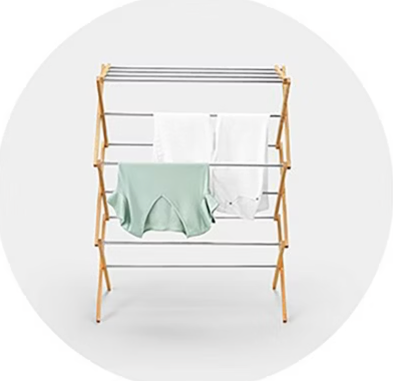 Garvee : Clothes Drying Racks: Foldable, Steel & Adjustable