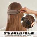 BESTOOL Hair Brush,Boar Bristle Hair Brushes for Women Men and Kids Slick Back Hair Brush for Smoothing Styling Detangling Enhance Shine and Texture Also Makes a Great Beard Brush