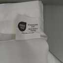 OEKO TEX fitted table cover 75"x40, White