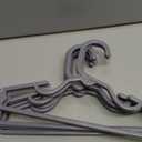 Children's Plastic Coat Hanger 20pack Grey