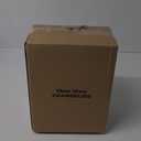 Industrial Semi Flush Mount Ceiling Light Brushed Gold, 800 Lumen LED Bulb Included, Clear Glass Shade Ceiling Light Fixture, Light Fixture for Hallway Bathroom Bedroom, Vintage Hanging Light Fixtures