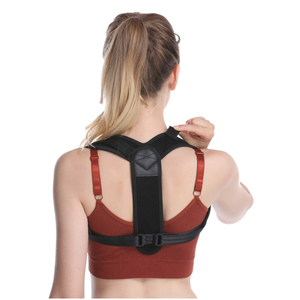 HLOES Posture Corrector for Women and Men, Black, One Size