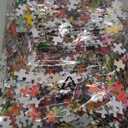 Cross & Glory - Rainbow Dahlia Delight - 1000 Piece Jigsaw Puzzle for Adults | Vibrant Flower Collection | Satin Finish | Challenging & Colorful Art