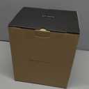 Yosoan Indoor Vintage Ceiling Light with Striped Shade, 1-Light Hardwired Modern Vanity Light Industrial Single Rustic Semi Flush Mount Ceiling Lamp Ribbed Glass Shade for Kitchen Hallway(Black)