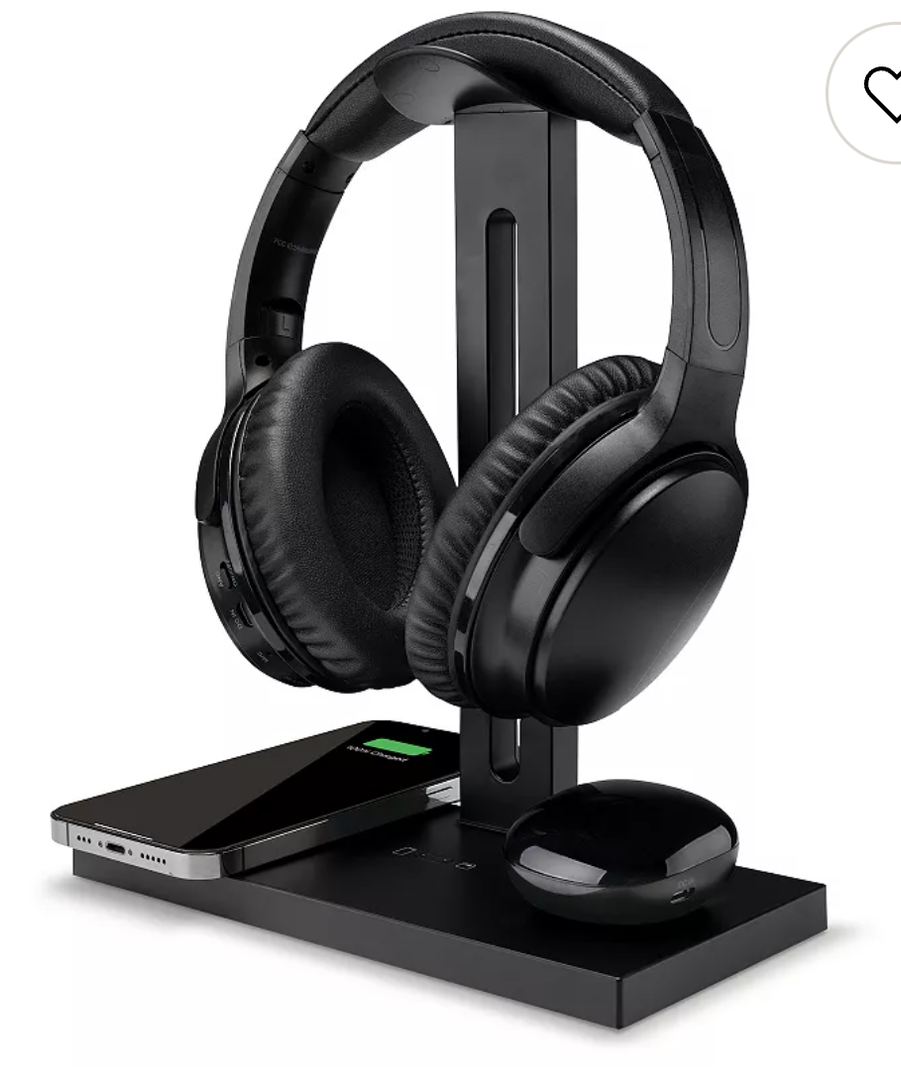 iLive 5-in-1 Device Charger & Headphone Stand