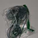 Kanayu 72 Inch 2-Way Splitter Connector for Christmas Lights, Waterproof Christmas Tree Extension Cable Power Cord with Foot Switch for Outdoor/Indoor String Lights Xmas Outlet Extension Cord, 2 Pin