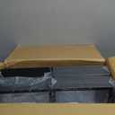 SEE SRPING XX-Large Shoe Storage Box Fit Size 14, Clear Plastic Stackable Shoe Organizer for Closet, Shoe Rack Sneaker Containers Bins Holders, Drawer Organize Unit, 12 Pack Black